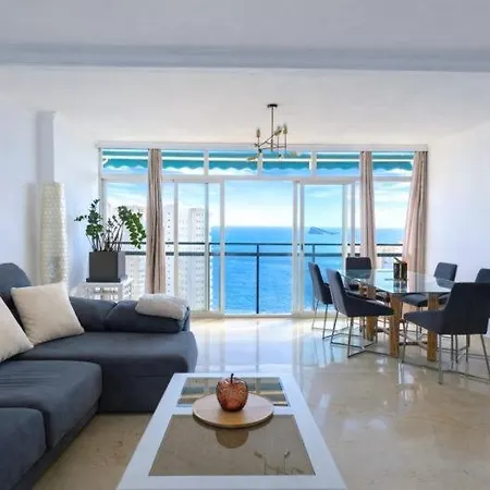 Apartment Vistas Al Mar, Garaje A 2 Min Playa Poniente Benidorm