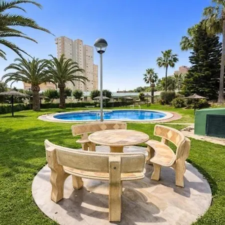 Vistas Al Mar, Garaje A 2 Min Playa Poniente Benidorm